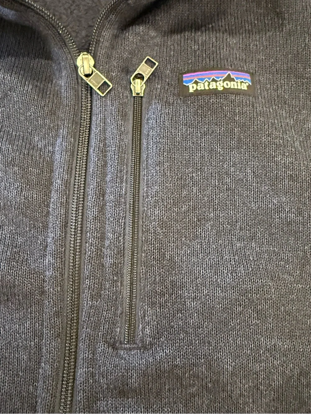 Patagonia Men’s Better Sweater Full Zip Fleece Vest Navy Blue Size XXL